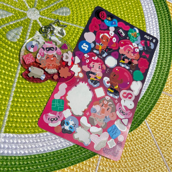 Agent Inkadia - Deco Charm + Stickers