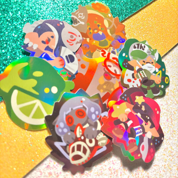 Candied Mix - Holo Stickers