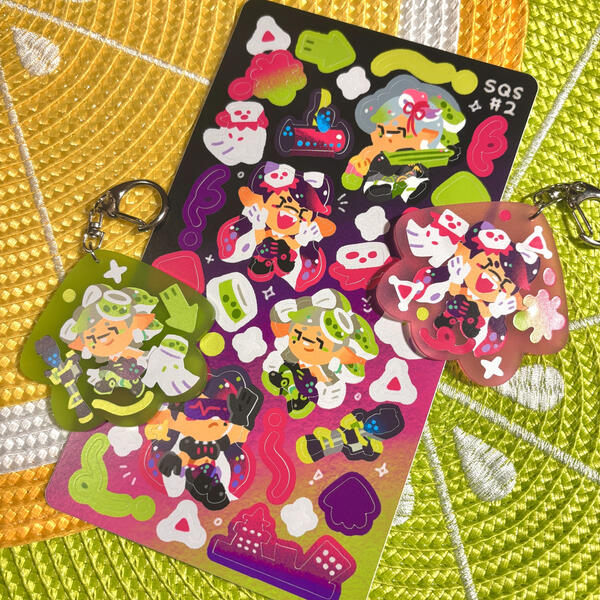 Deco SQS - Deco Sheet + Blank Charms
