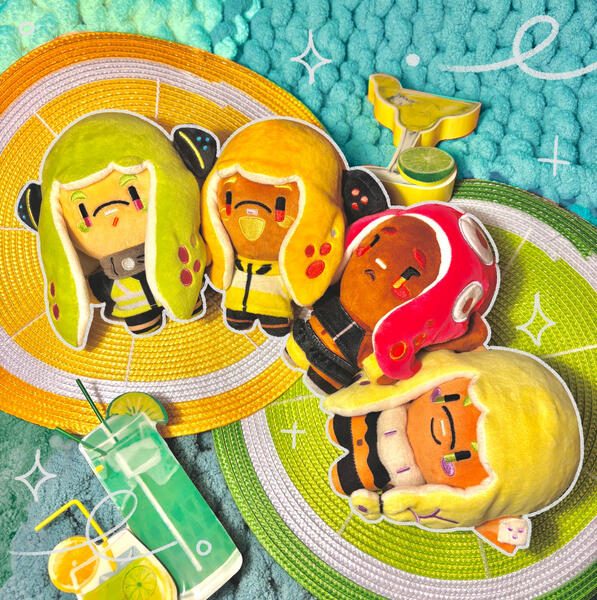 Agt Plushies Set